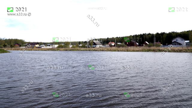 2021 Панорама улицы Цветочной в деревне Толпухово Собинского района Владимирской области