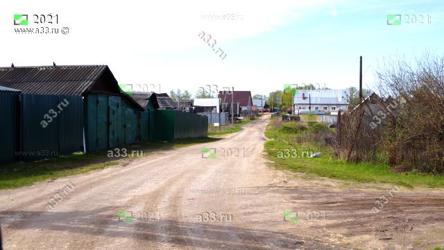 2021 Новая улица в деревне Толпухово Собинского района Владимирской области