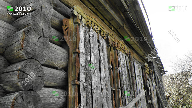Типичное жильё в деревне Бахтино Судогодского района Владимирской области