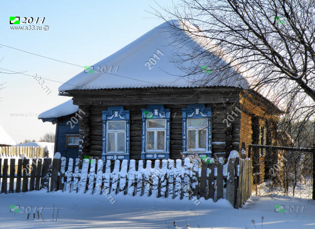 Зимой часть жителей покидает деревню Костино Судогодского района Владимирской области