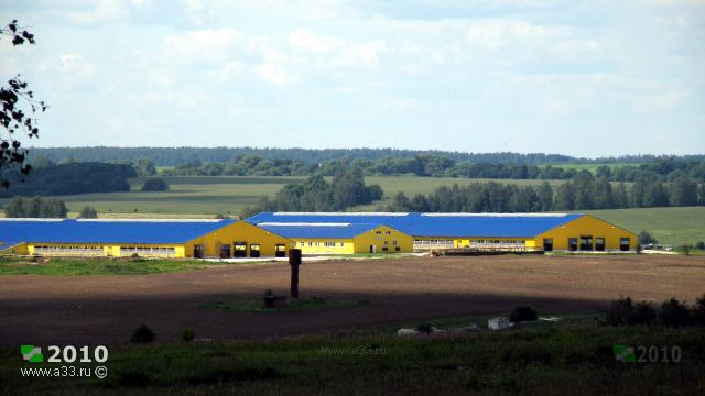 2010 Товарные фермы агрокомплекса села Старый Двор Суздальского района Владимирской области