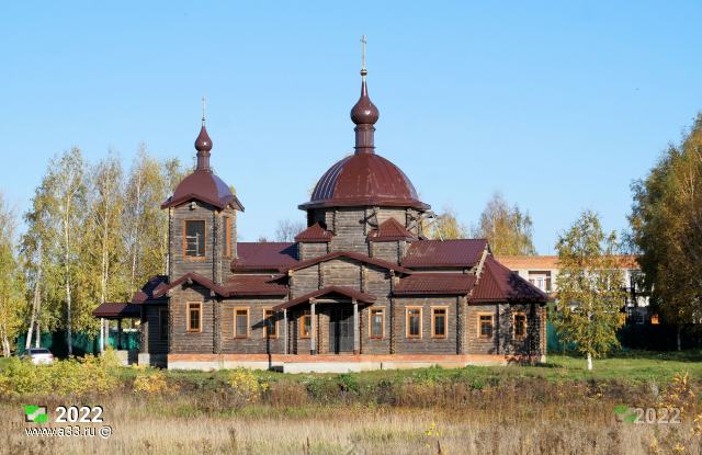 2022 Южный фасад; церковь Иоанна Русского; село Старый Двор Суздальского района Владимирской области