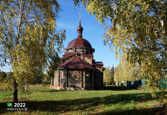 2022 Вид с востока; церковь Иоанна Русского; село Старый Двор Суздальского района Владимирской области