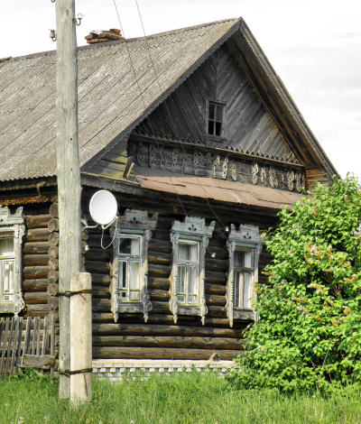 Дом 7 в деревне Матюкино Вязниковского района Владимирской области до масштабной реконструкции и поновления