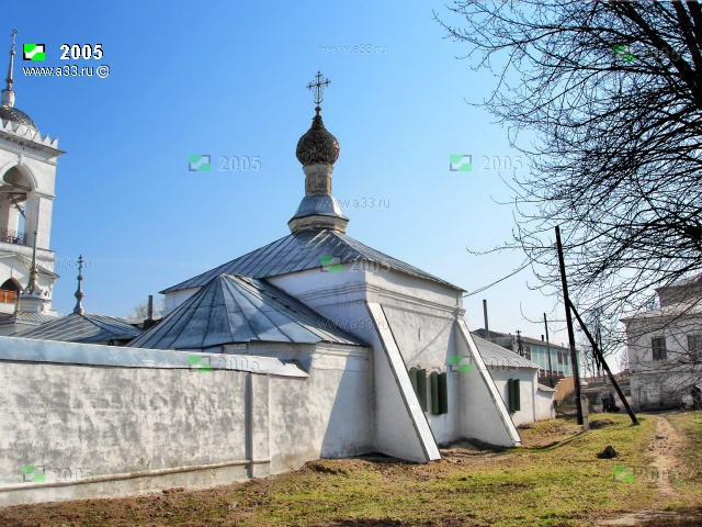 Церковь иконы Божией Матери Владимирская в посёлке Мстёра Вязниковского района Владимирской области