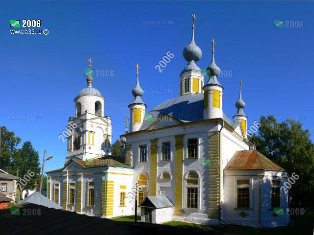 Церковь Покрова Пресвятой Богородицы в Нагуево Вязниковского района Владимирской области