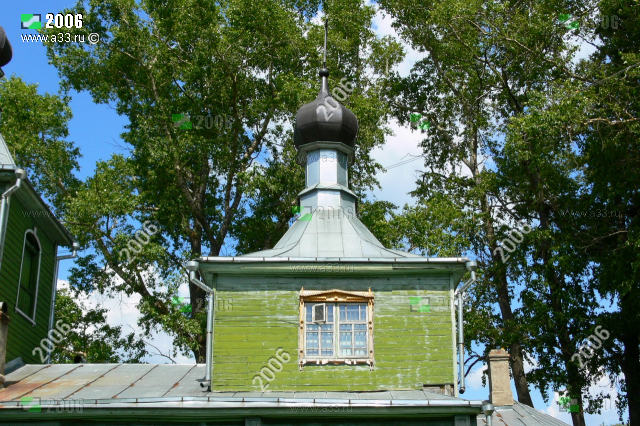 Четверик основного объёма Успенской церкви в деревне Рытово Вязниковского района Владимирской области