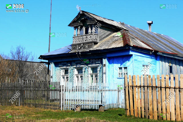 Дом 79 улица Советская село Сарыево Вязниковского района Владимирской области 2011 год