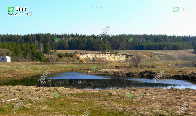 Река Тара весной в окрестностях села Сарыево Вязниковского района Владимирской области