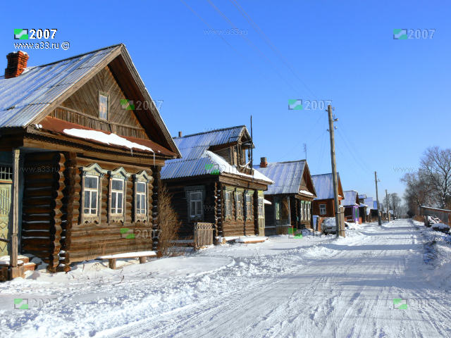 Дальняя часть деревни Сельцовы Деревеньки Вязниковского района Владимирской области