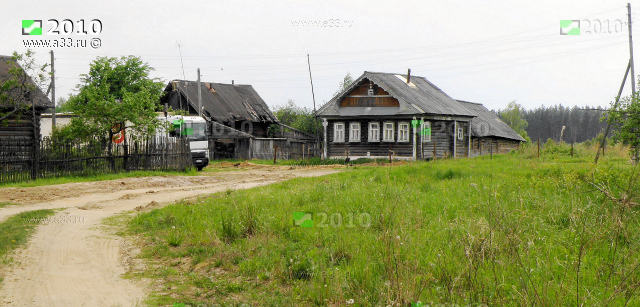 Деревня Серково в районе первых домов