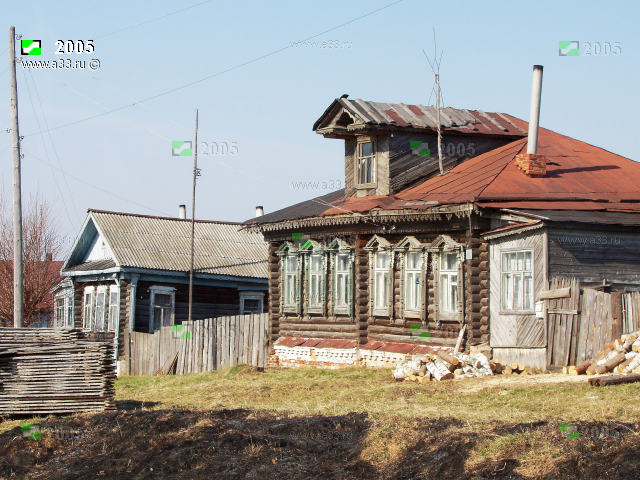 Дом 41 деревня Слободка Вязниковский район Владимирская область фотография 2005 года