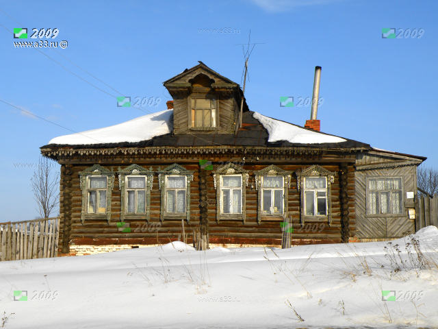 Дом 41 деревня Слободка Вязниковский район Владимирская область фотография 2009 года