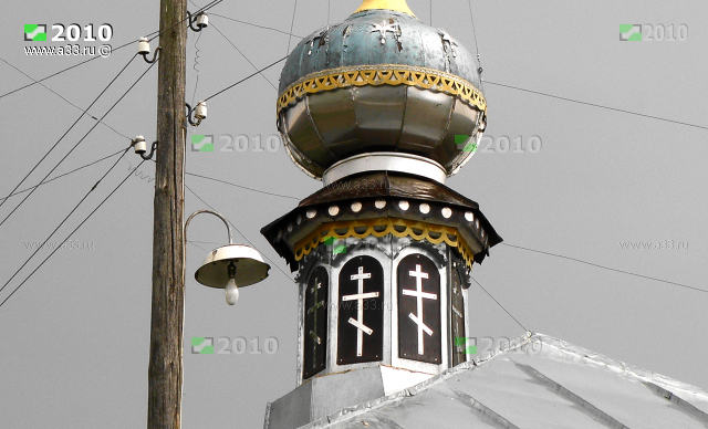 Детали завершения Борисоглебской часовни в деревне Усады Вязниковского района Владимирской области