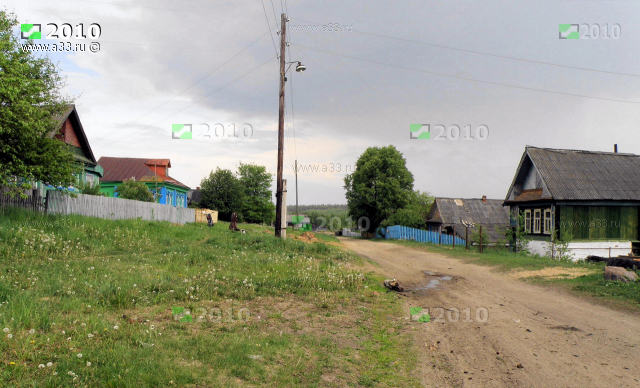 Дальняя часть деревни Усады Вязниковского района Владимирской области