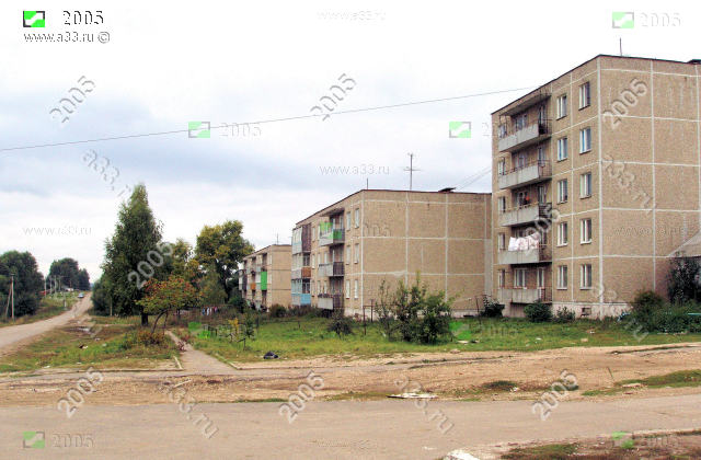 Дом 6 в 2005 году; село Шихобалово, Юрьев-Польский район, Владимирская область