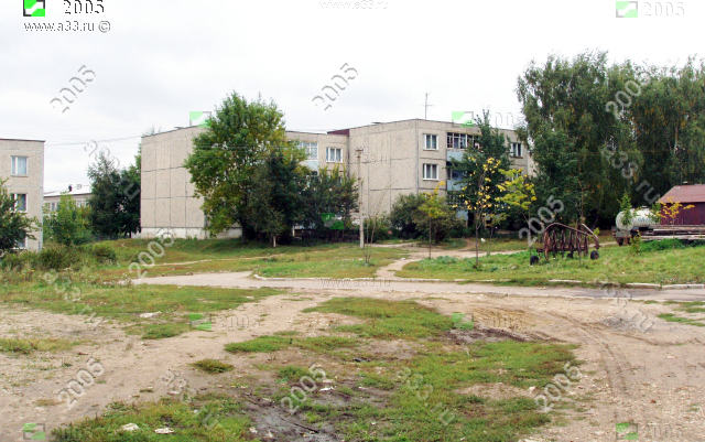 Дом 8 в 2005 году; село Шихобалово, Юрьев-Польский район, Владимирская область