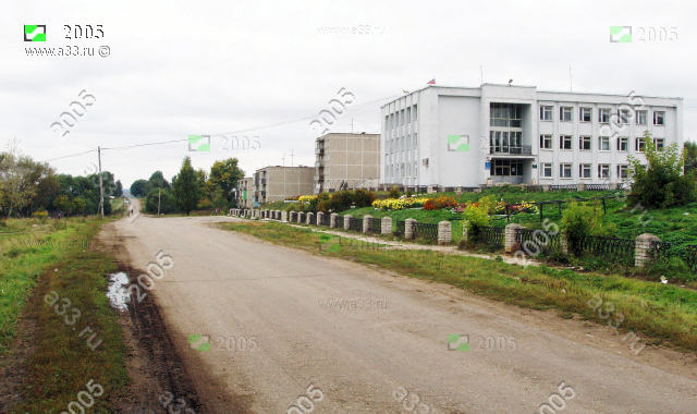 2005 Главная улица села Шихобалово Юрьев-Польского района Владимирской области