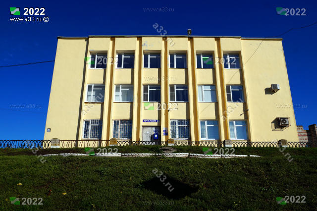 2022 Основное административное здание в селе Шихобалово Юрьев-Польского района Владимирской области