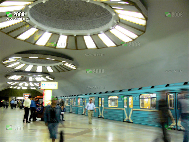 Поезда Ташкентского метро знакомы по Москве